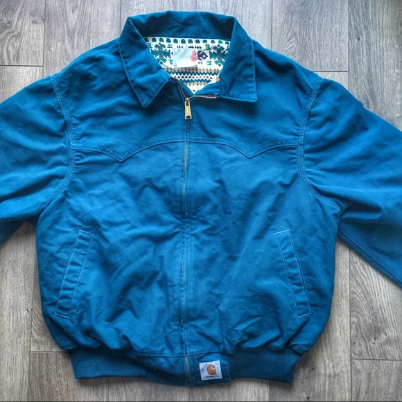 Canvas Santa Fe >> Carhartt Jackets Coats Vintage Aztec Canvas Sante Fe Jacket Canvas Santa Fe >> Carhartt Jackets Coats Vintage Aztec Canvas Sante Fe Jacket